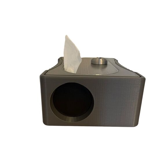 Vintage Twist Pencil Sharpener Tissue Box – Functional Décor with a Retro Look! - Picture 4 of 15